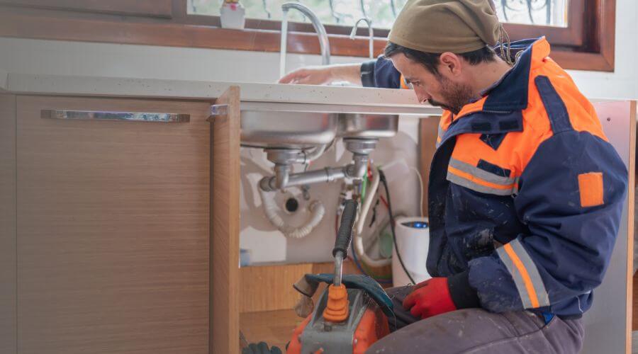 Professional clogged toilet repair in La Belle, MO